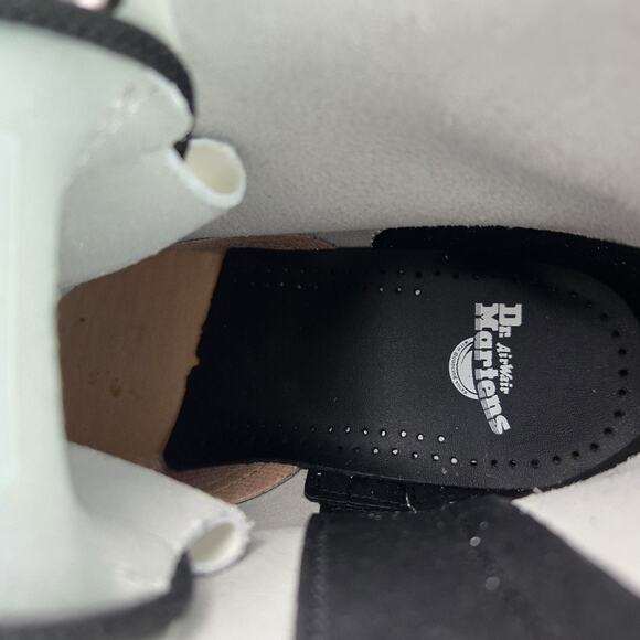 NEW Dr Doc Martens Jadon Womens Size 7 Platform Leather Combat Boots White Black - Picture 11 of 13